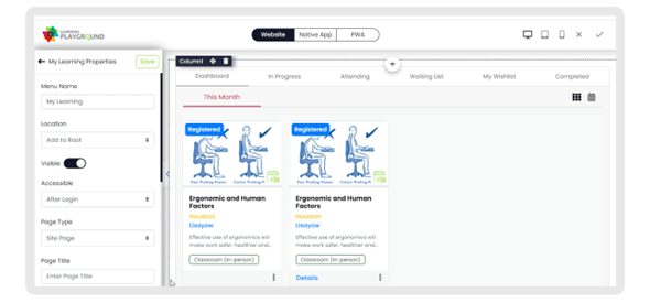 LMS Site Management